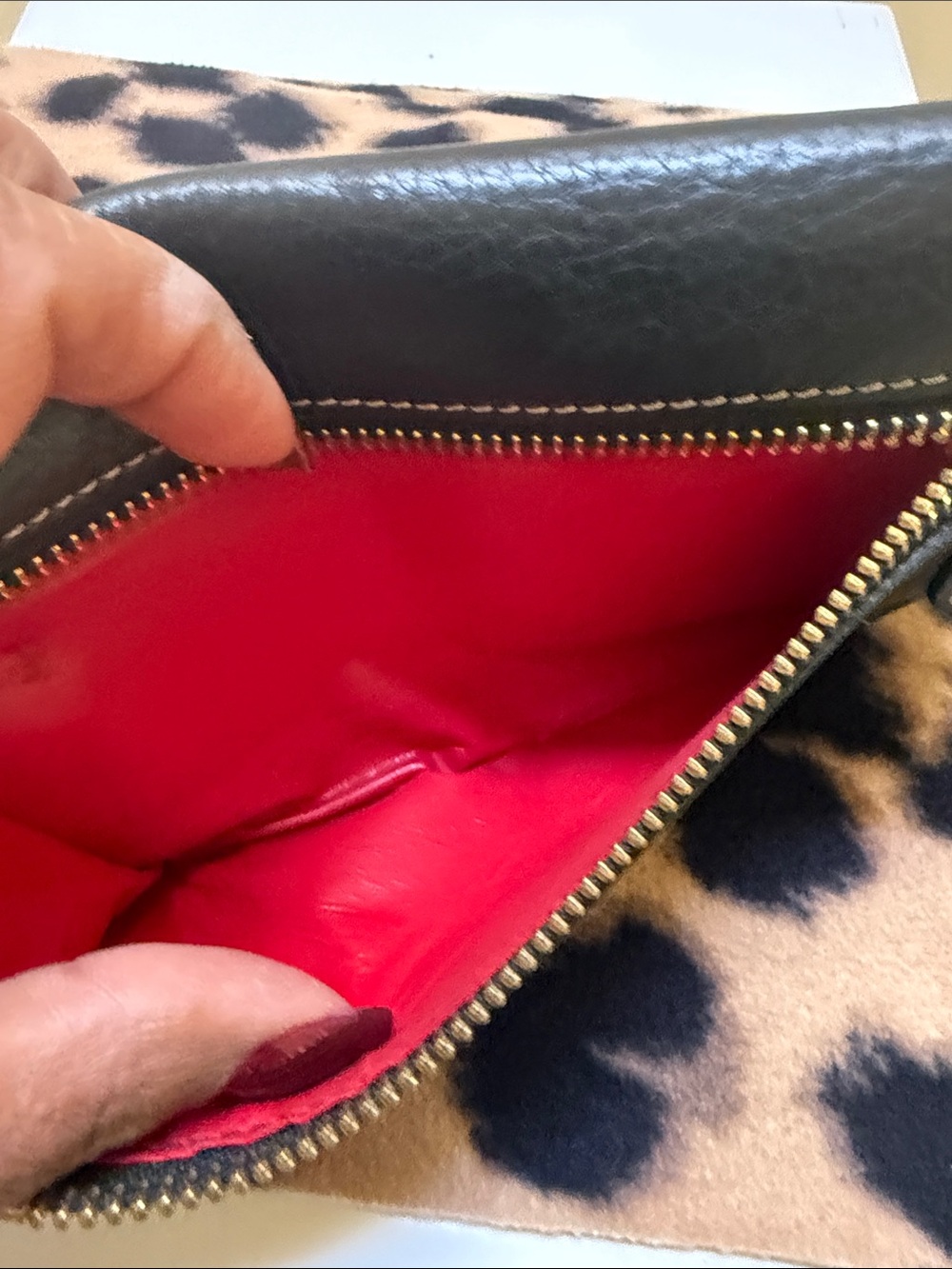Dooney & Bourke Black Leather Continental Wallet - Picture 8 of 8